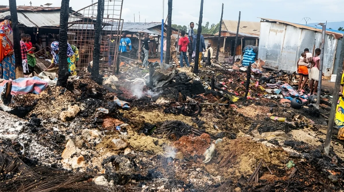 Grand marché de Kpalimé ravagé par les flammes : qu’est-ce arrivé ?