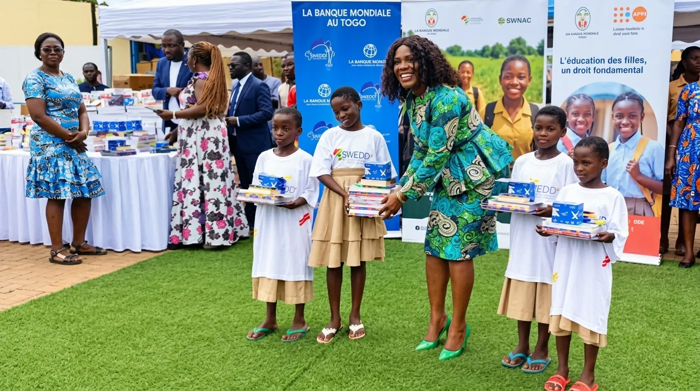 Togo : 150 000 filles reçoivent des kits scolaires